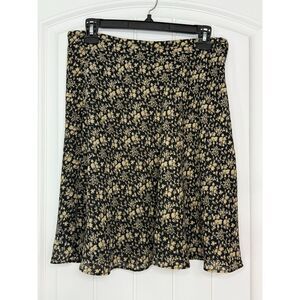 Compagnie Internationale Express Floral Mini Skirt Fairy Grunge Whimsigoth VTG